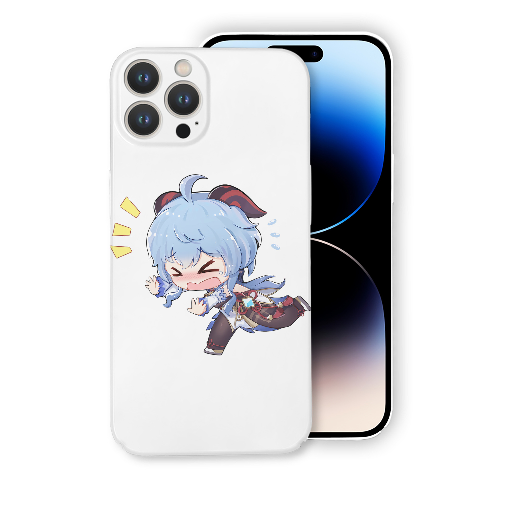 げんし神 甘雨 かんう genshin Ganyu 【iPhone 14シリーズ対応】ハードケース